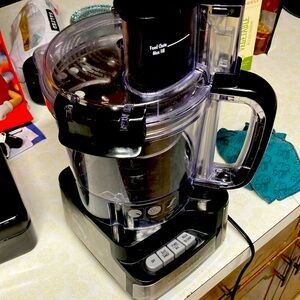 Full size food processor. Practically brand new. Used once.